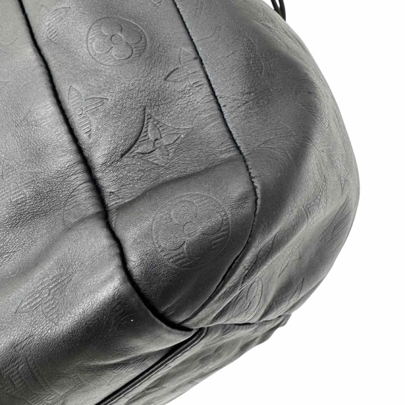LOUIS VUITTON Calfskin Discovery Backpack Black