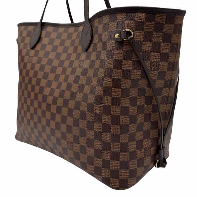 LOUIS VUITTON Canvas Damier Ebene Neverfull GM