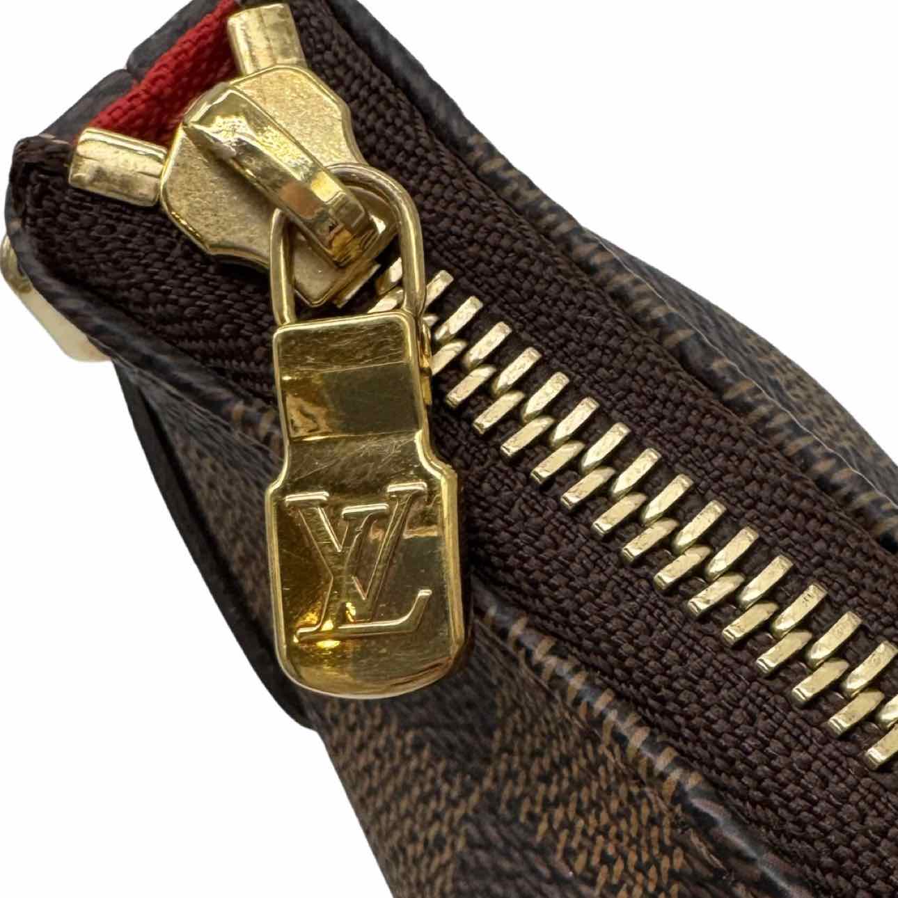LOUIS VUITTON Damier Ebene Bloomsbury PM Brown Crossbody