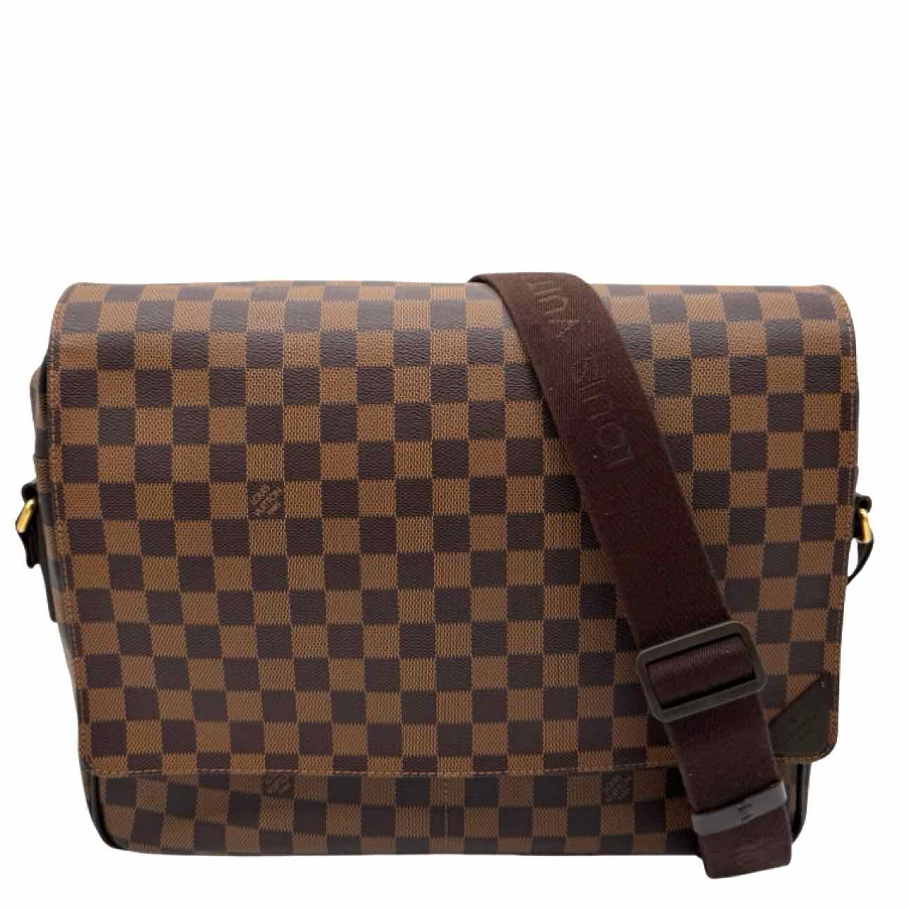 LOUIS VUITTON Damier Ebene Brown Messenger Bag
