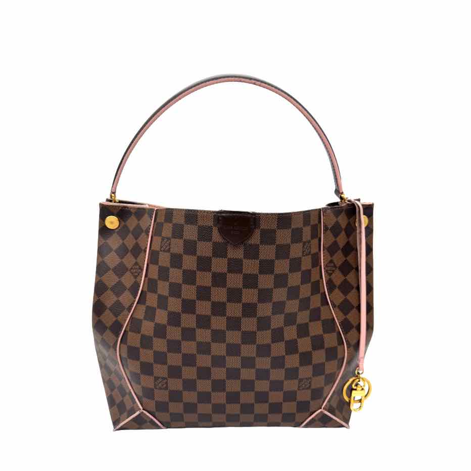 LOUIS VUITTON Damier Ebene Caissa Hobo Bag (Pre-Owned)