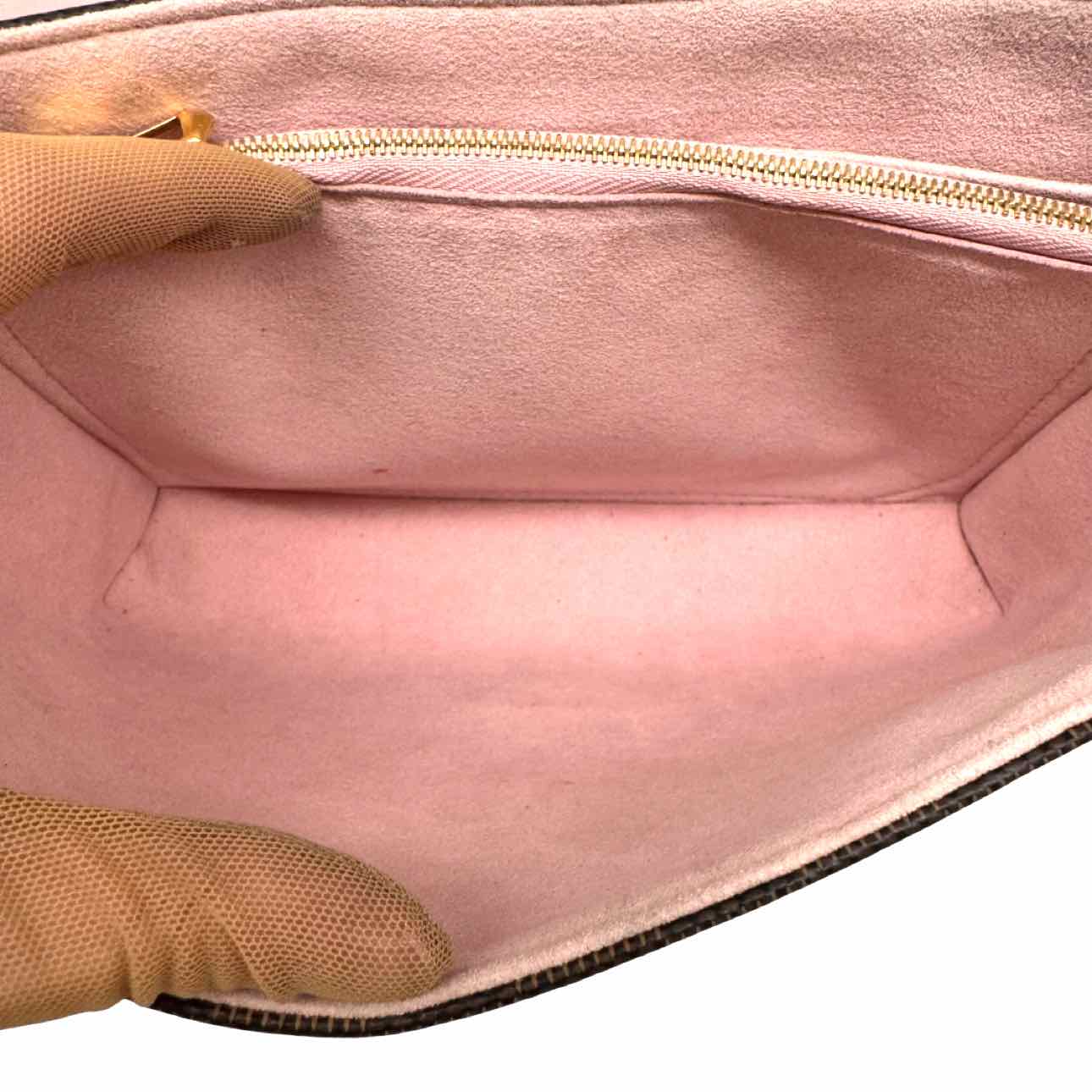 LOUIS VUITTON Damier Ebene Canvas Clapton Crossbody Magnolia