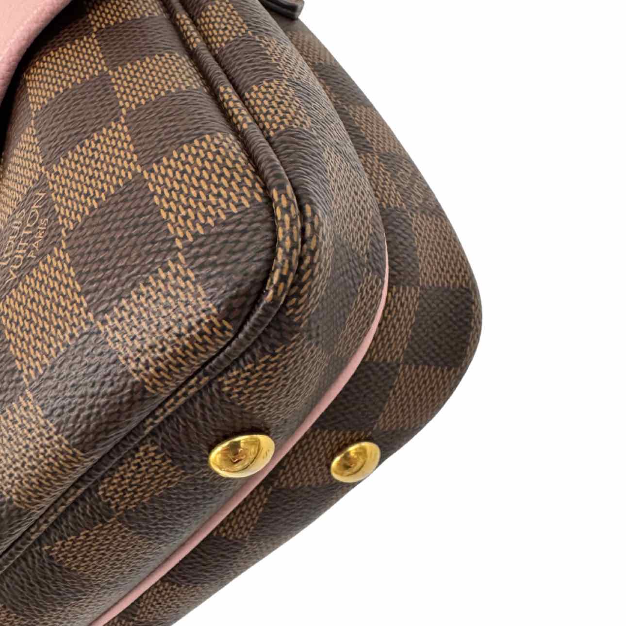 LOUIS VUITTON Damier Ebene Canvas Clapton Crossbody Magnolia