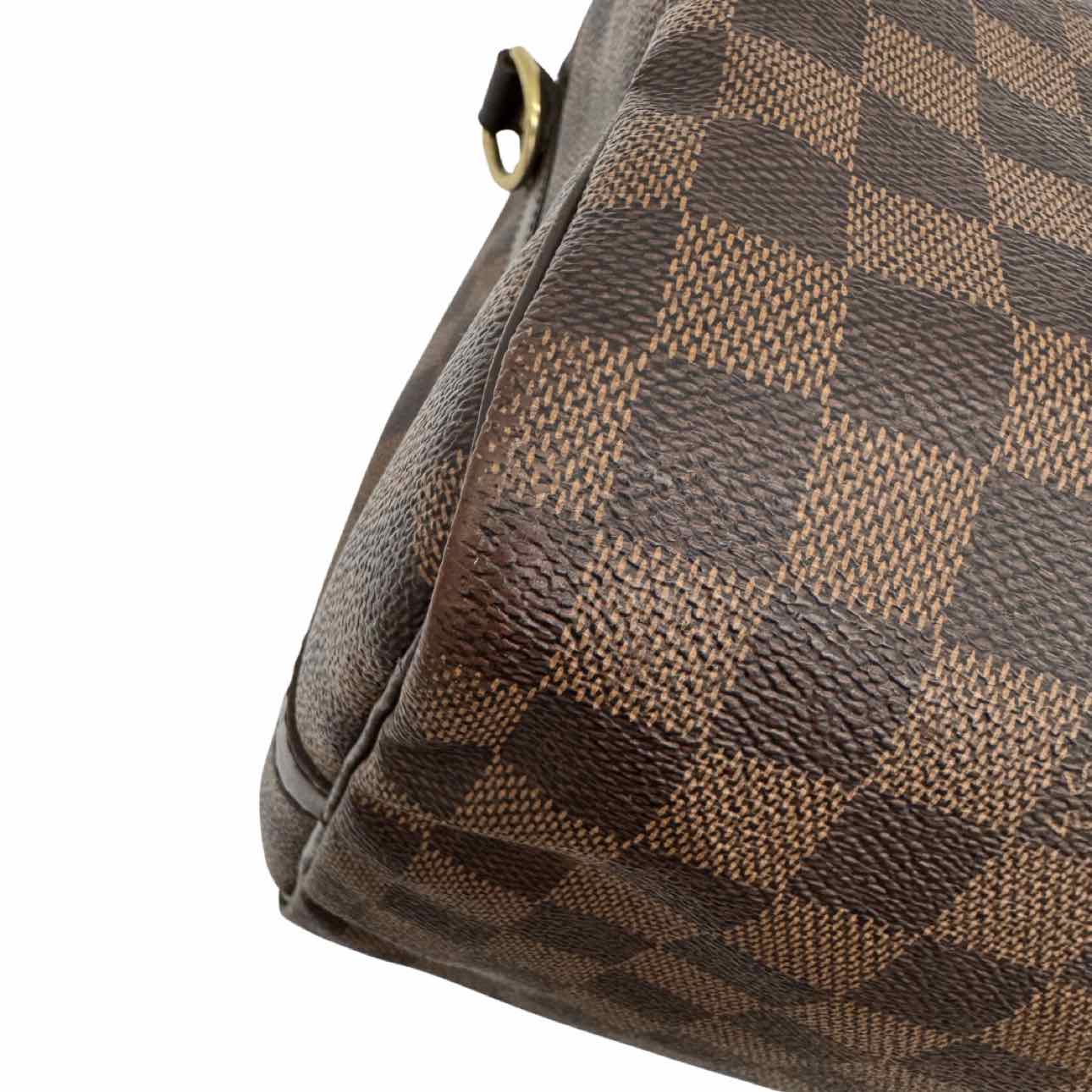 LOUIS VUITTON Damier Ebene Canvas Speedy Bandouliere 30