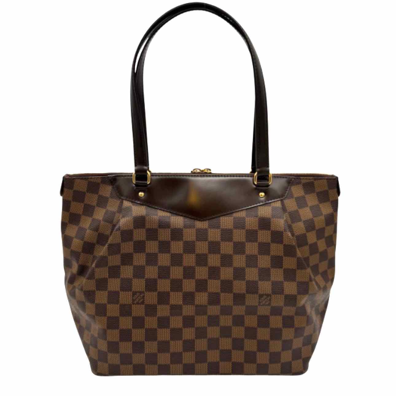 LOUIS VUITTON Damier Ebene Canvas Westminster GM Tote Bag