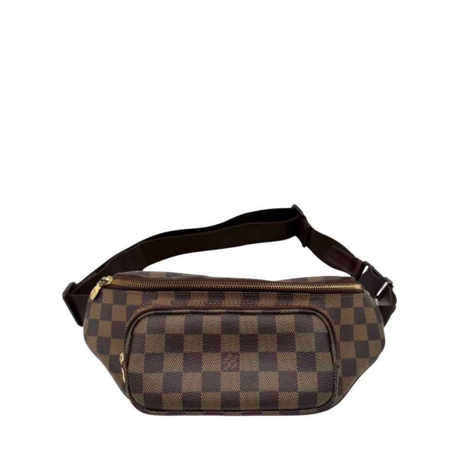 LOUIS VUITTON Damier Ebene Melville Bum Bag (Pre-Owned)