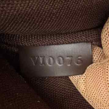 LOUIS VUITTON Damier Ebene Melville Bum Bag (Pre-Owned)