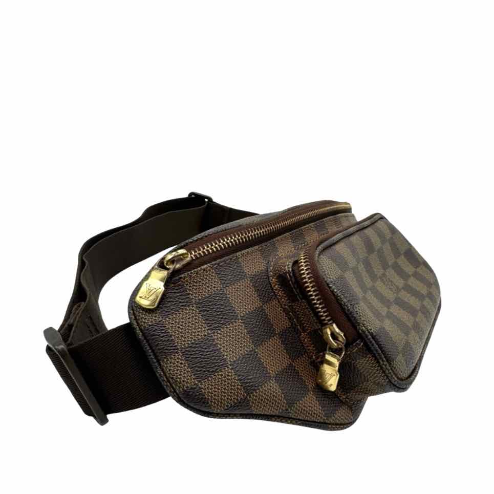 LOUIS VUITTON Damier Ebene Melville Bum Bag (Pre-Owned)