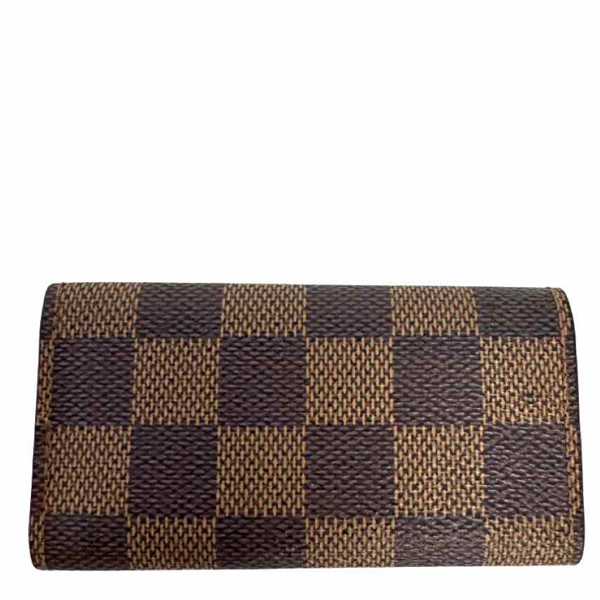 LOUIS VUITTON Damier Ebene Multicles 4  Key Case Brown (Pre-Owned)