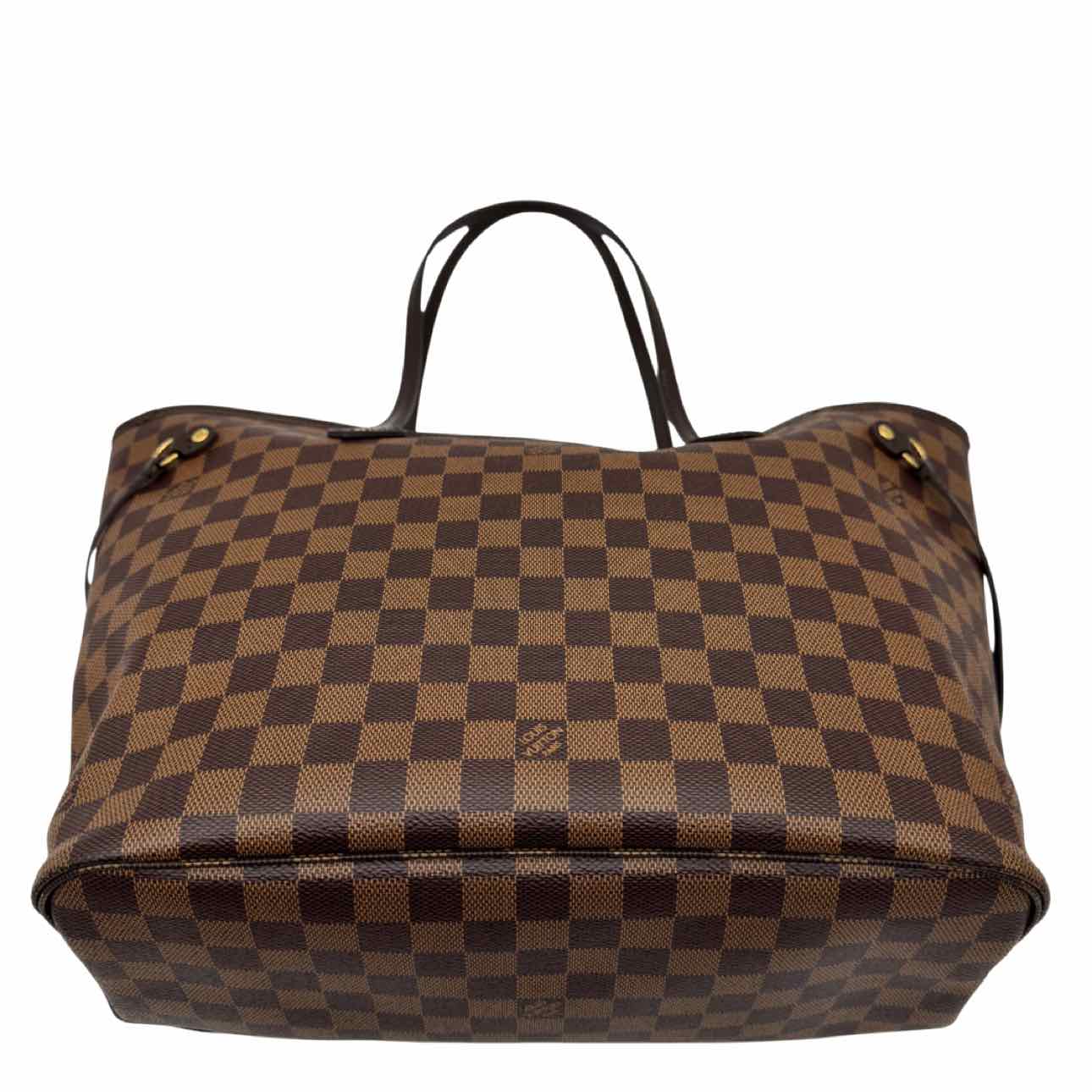 LOUIS VUITTON Damier Ebene Neverfull MM Tote Bag