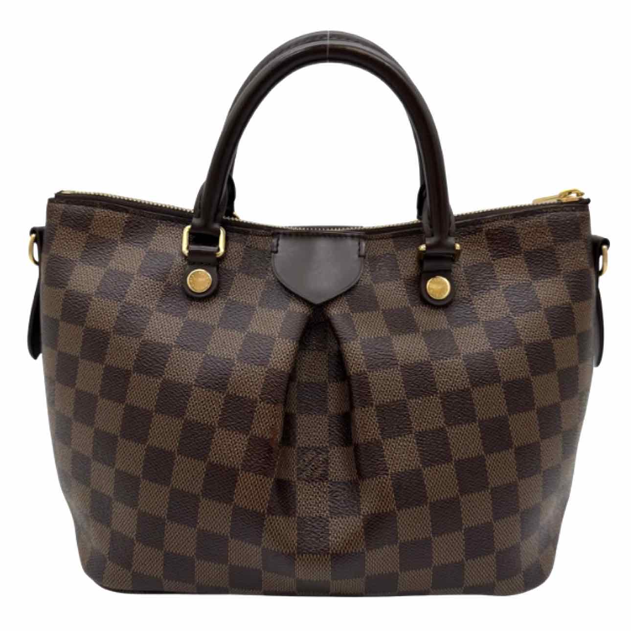 LOUIS VUITTON Damier Ebene Siena PM Brown Shoulder Bag