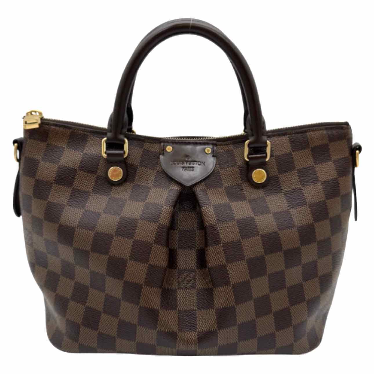 LOUIS VUITTON Damier Ebene Siena PM Brown Shoulder Bag