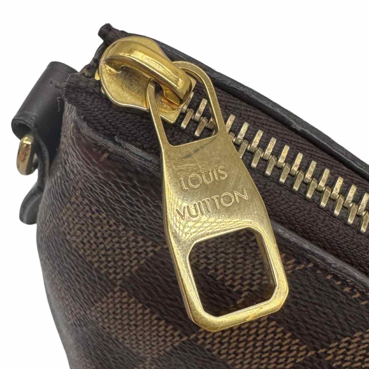 LOUIS VUITTON Damier Ebene Siena PM Brown Shoulder Bag