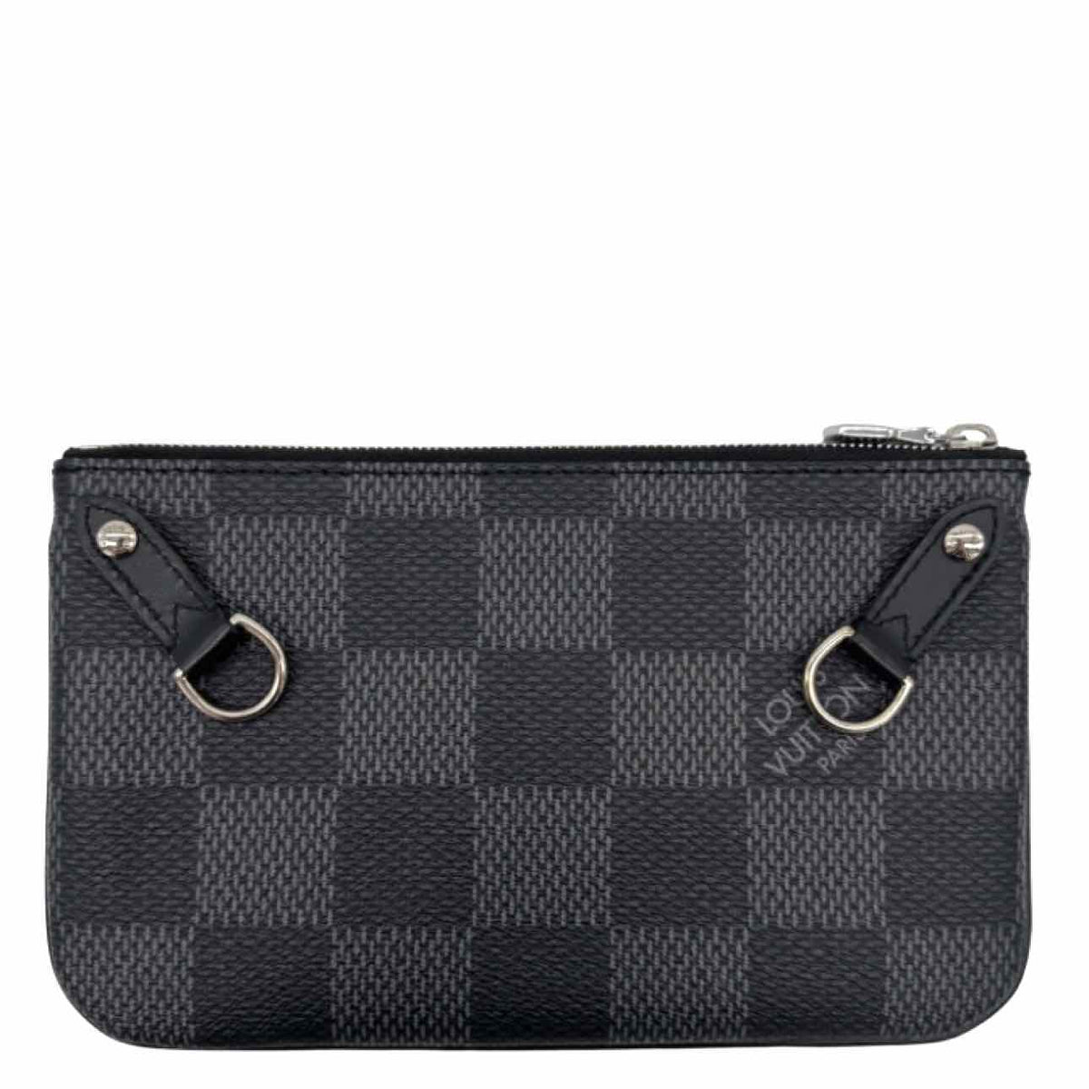 LOUIS VUITTON Damier Graphite 3D Trio Messenger Crossbody Black