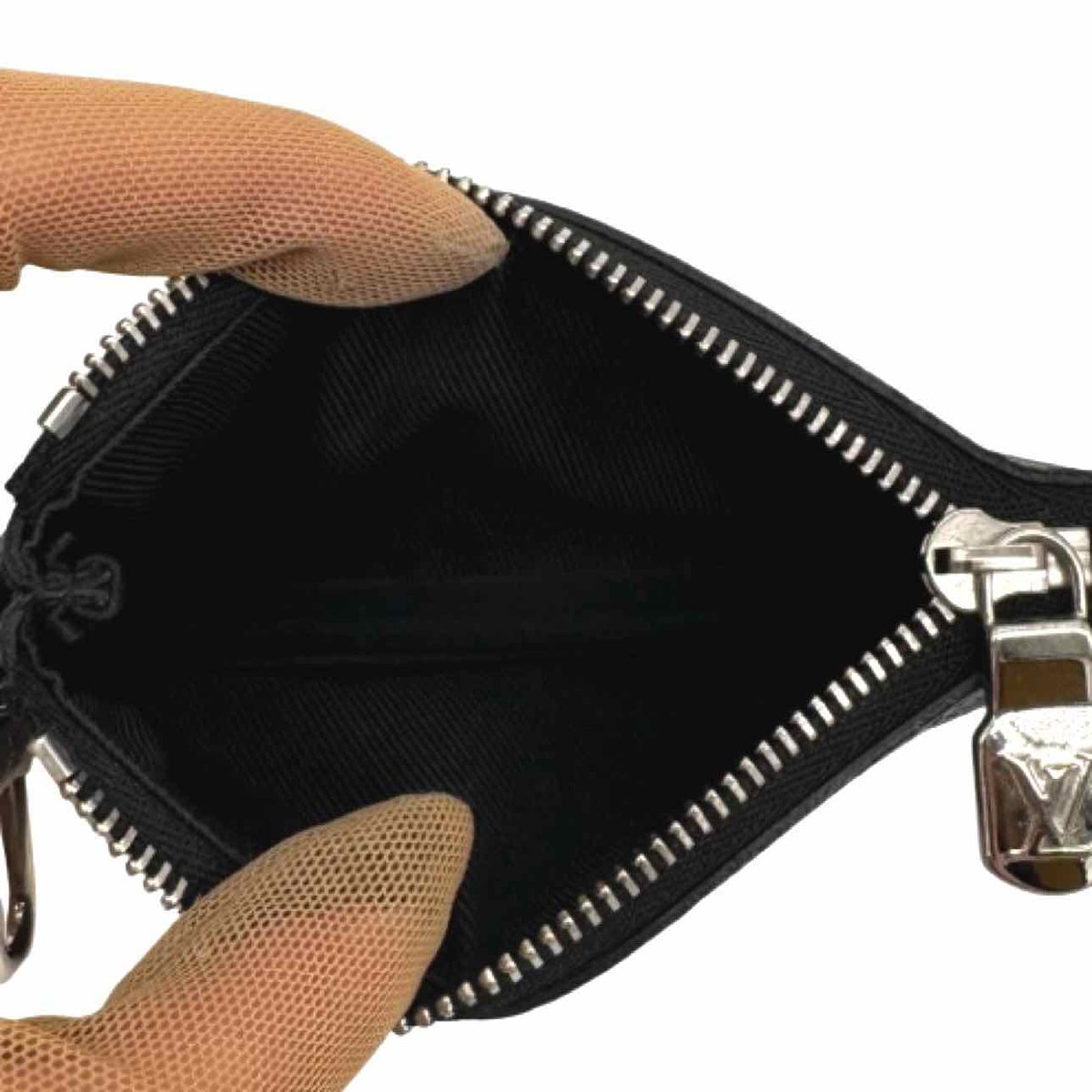 LOUIS VUITTON Damier Graphite 3D Trio Messenger Crossbody Black