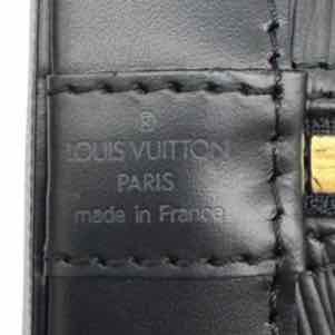 LOUIS VUITTON Epi Leather Alma PM Black