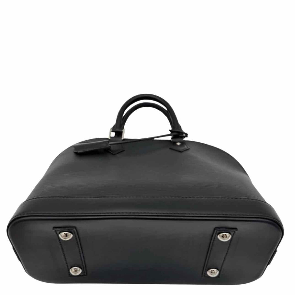 LOUIS VUITTON Epi Leather Alma PM Tote Black