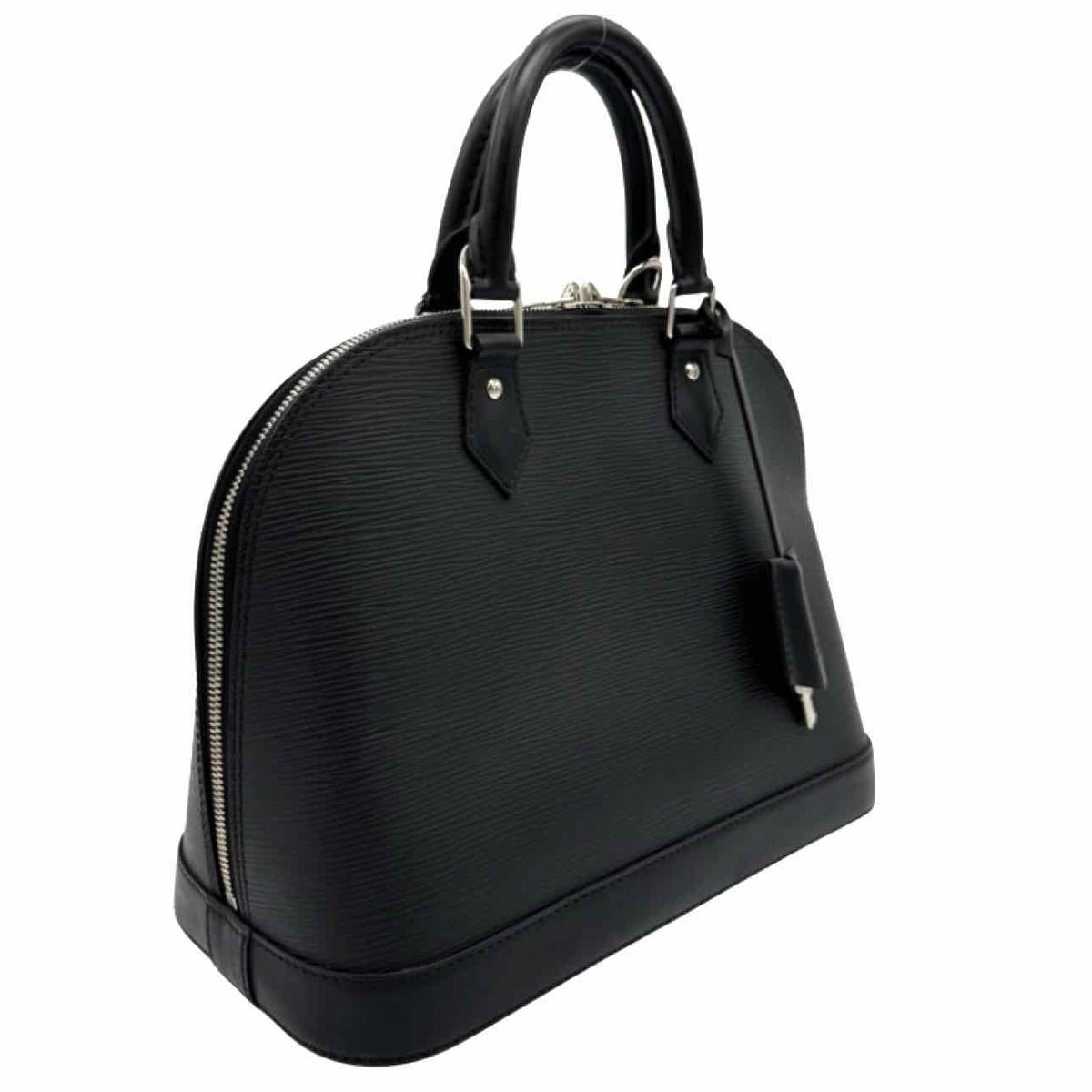 LOUIS VUITTON Epi Leather Alma PM Tote Black