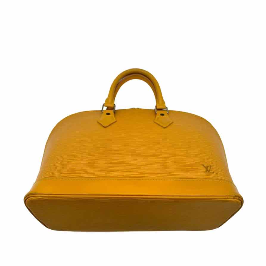 LOUIS VUITTON Epi Leather Alma PM Yellow (Pre-Owned)