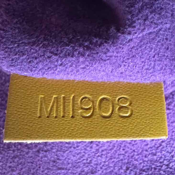 LOUIS VUITTON Epi Leather Alma PM Yellow (Pre-Owned)