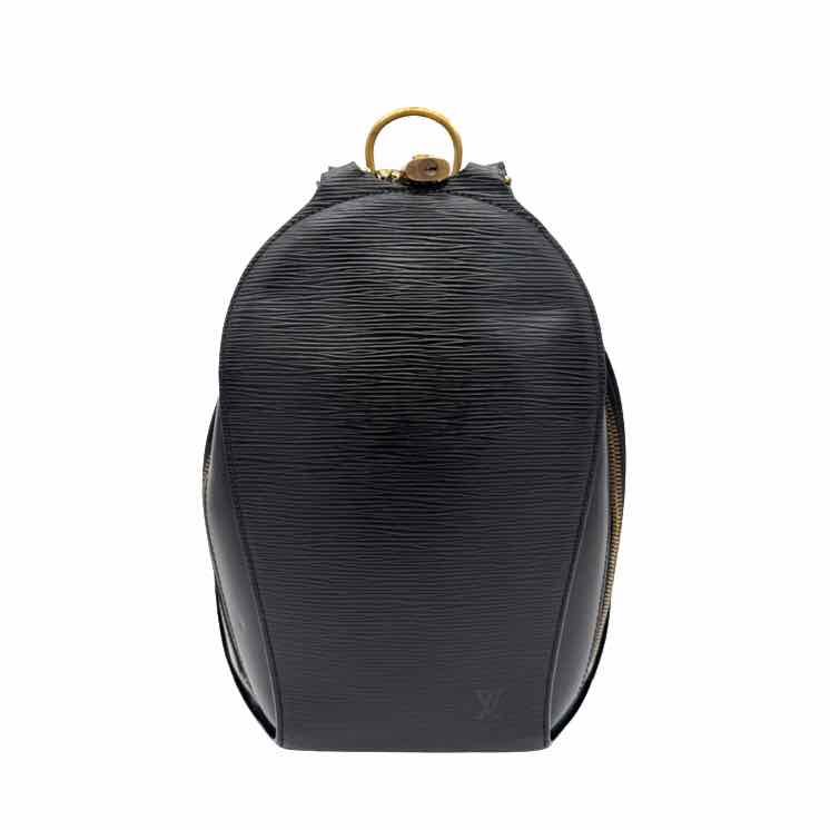 LOUIS VUITTON Epi Leather Mabillon Backpack Black (Pre-Owned)