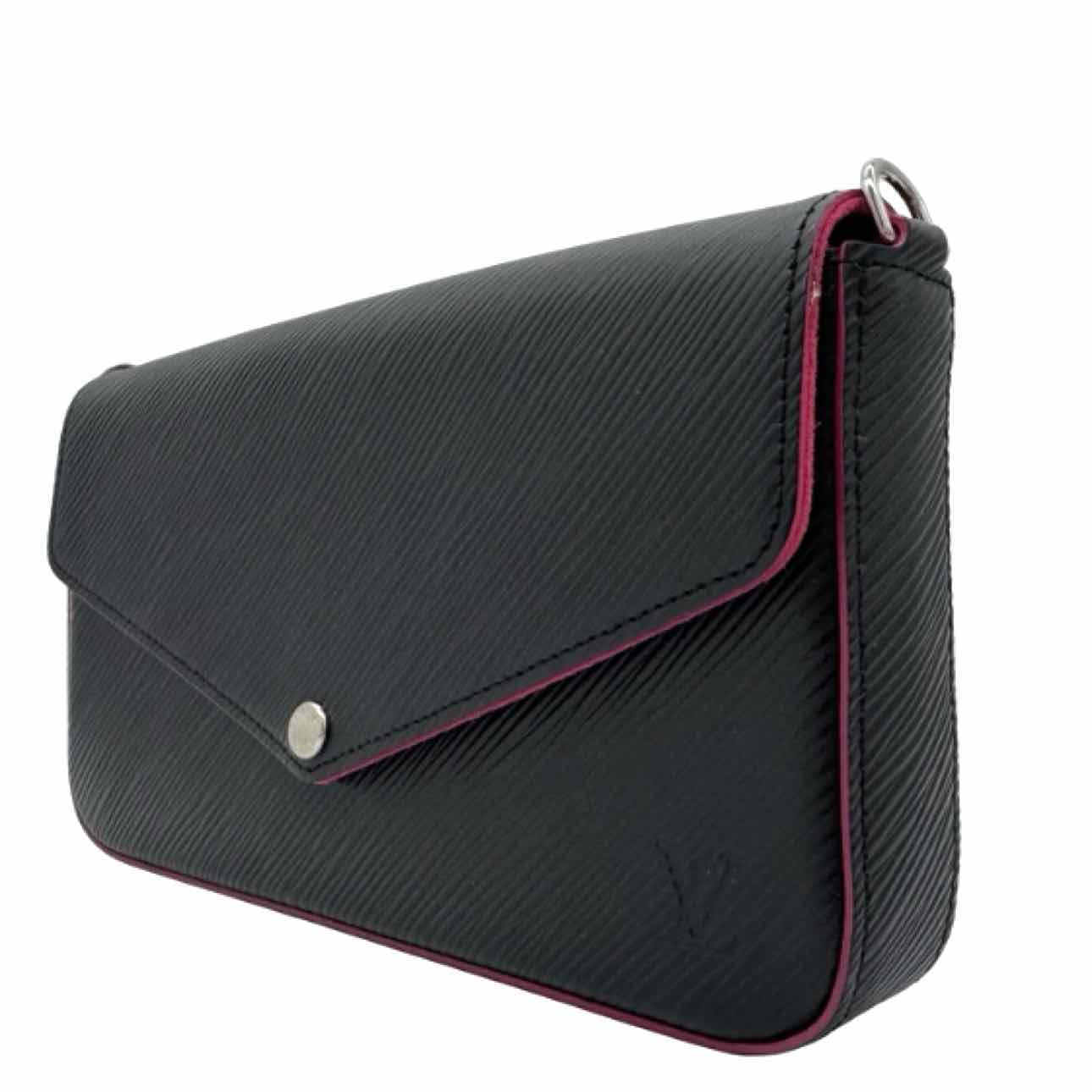 LOUIS VUITTON Epi Leather Pochette Felice Navy
