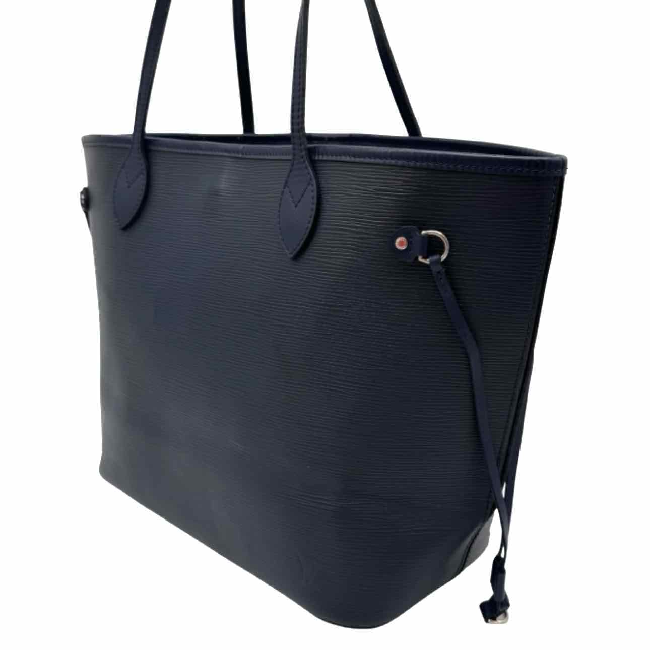 LOUIS VUITTON Epi Neverfull MM Navy