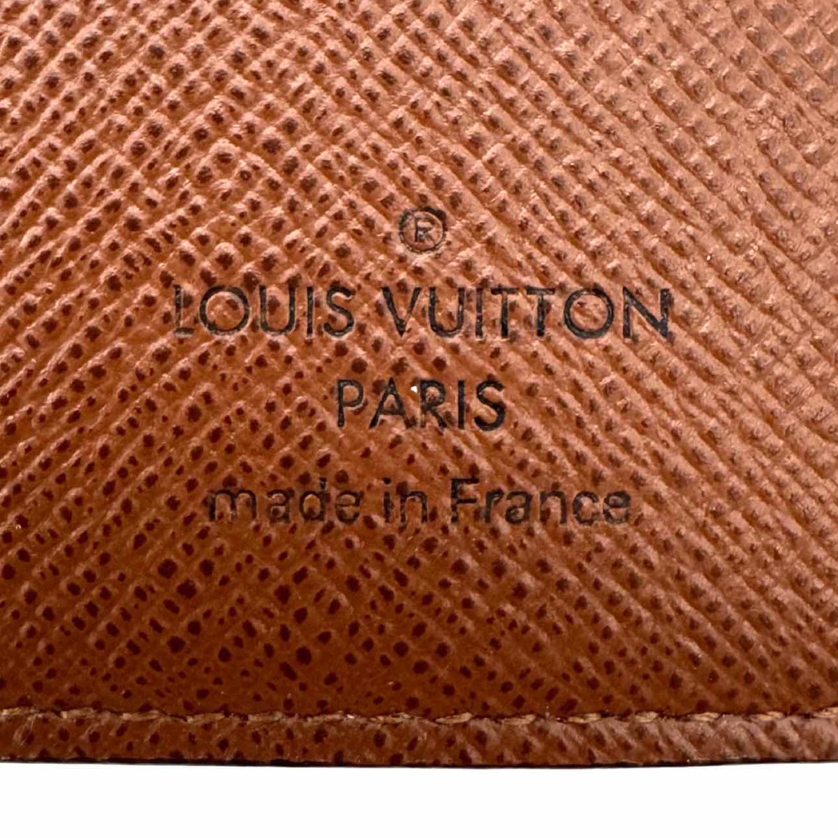 LOUIS VUITTON Monogram Canvas Agenda MM Brown