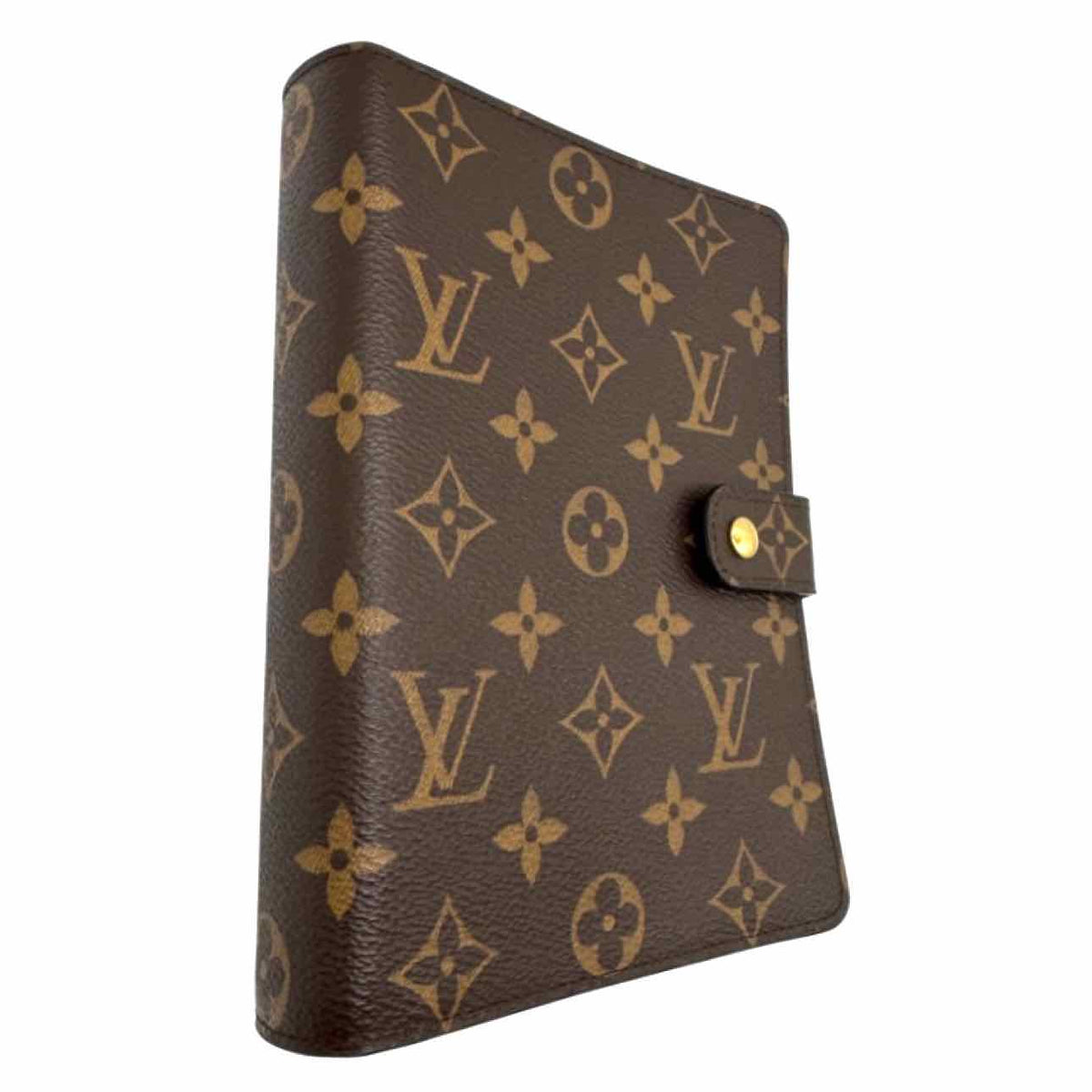LOUIS VUITTON Monogram Canvas Agenda MM Brown