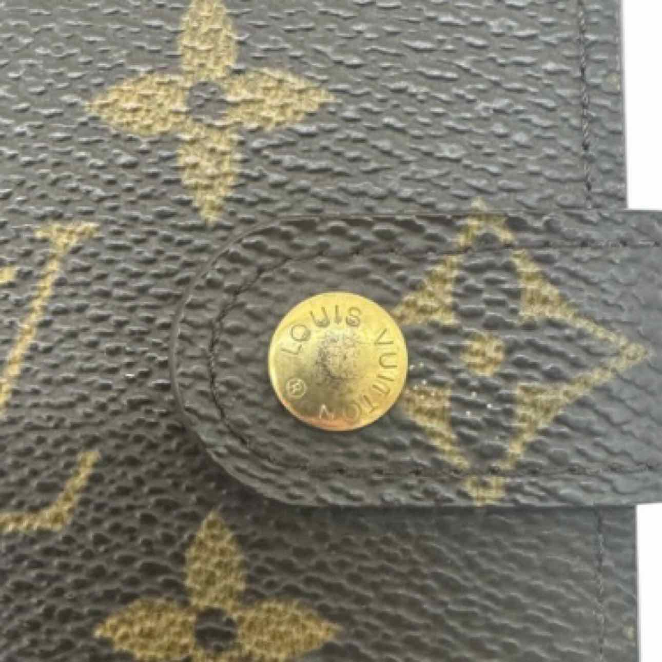 LOUIS VUITTON Monogram Canvas Agenda PM Brown