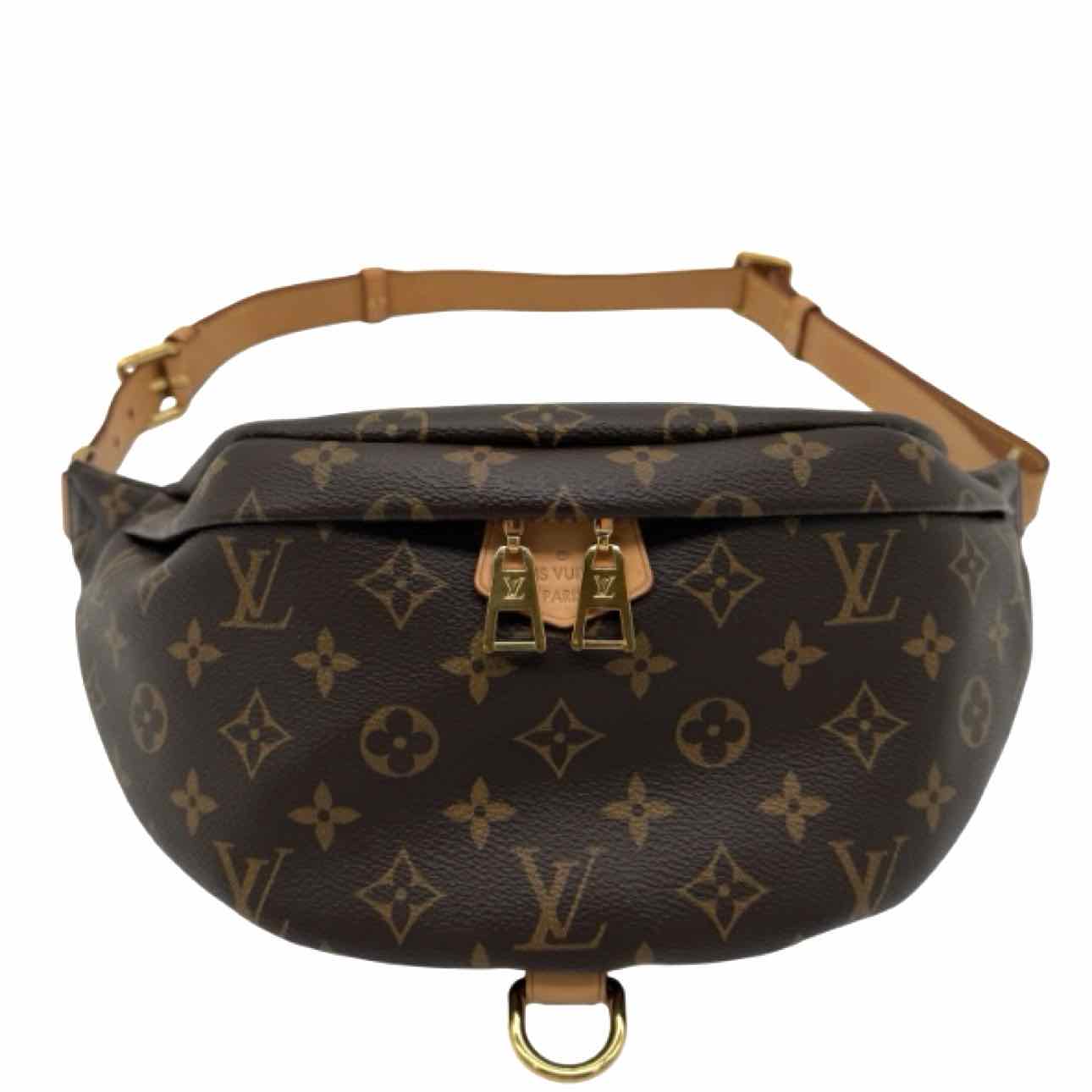 LOUIS VUITTON Monogram Canvas Bumbag Brown