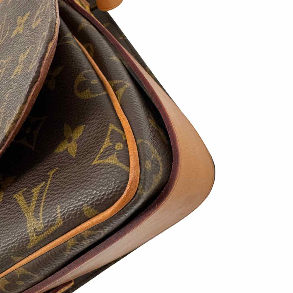LOUIS VUITTON Monogram Canvas Cartouchiere GM Crossbody