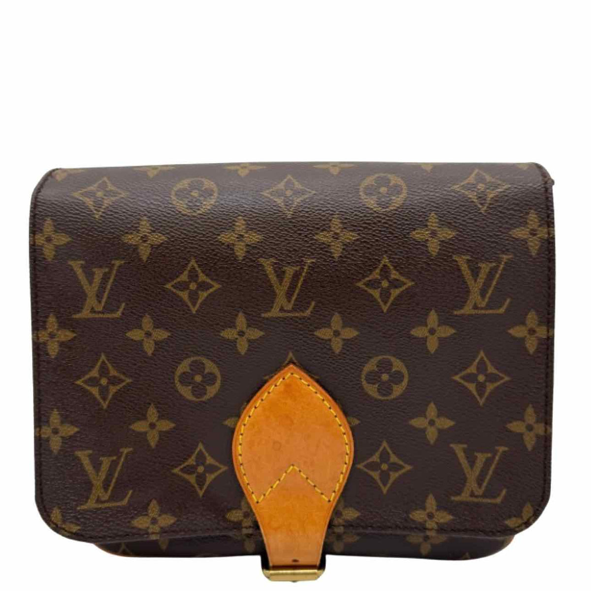 LOUIS VUITTON Monogram Canvas Cartouchiere PM Crossbody