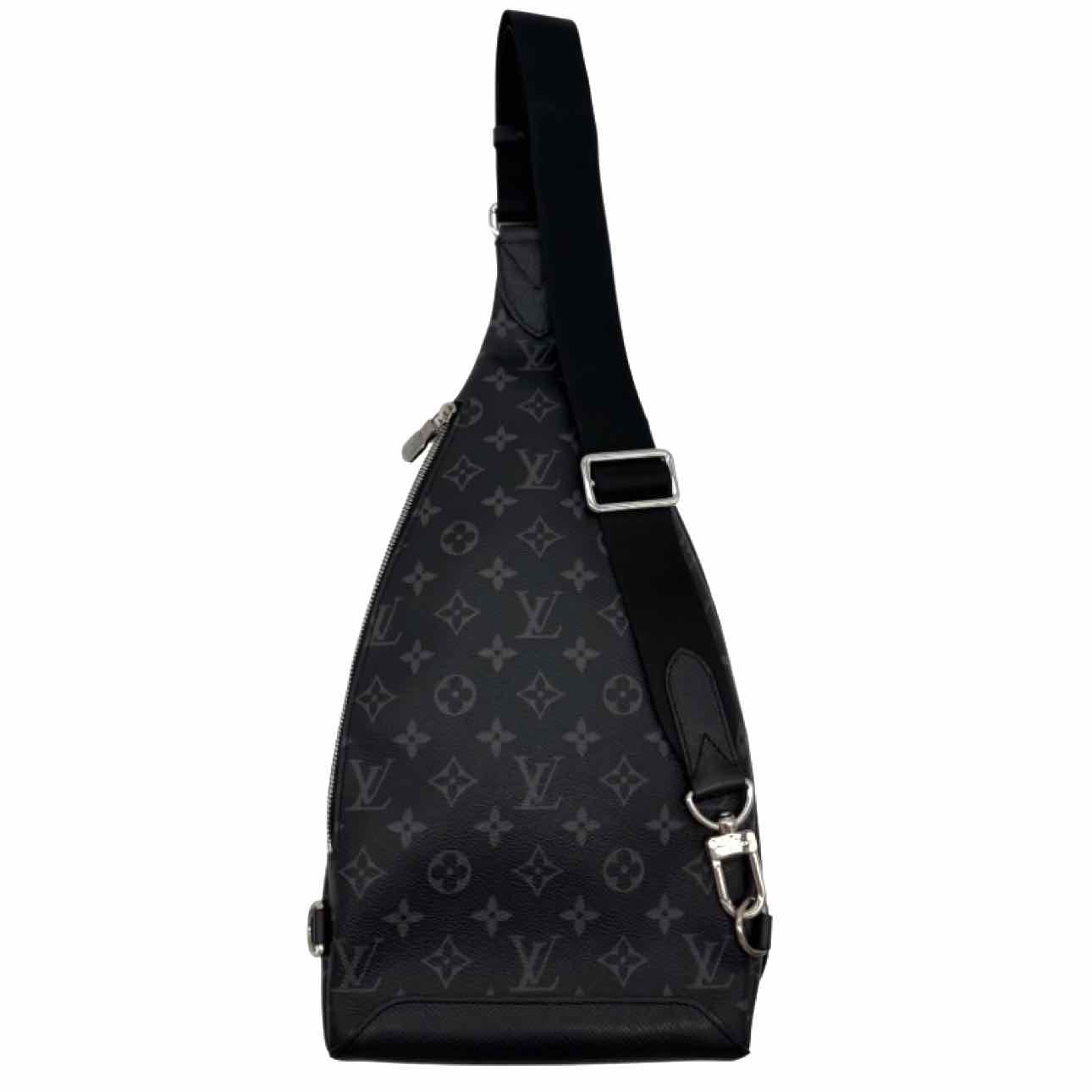 LOUIS VUITTON Monogram Canvas Duo Slingbag Graphite