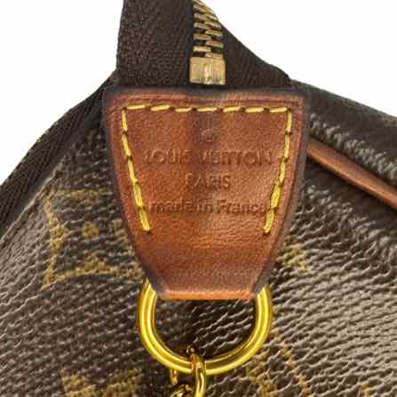 LOUIS VUITTON Monogram Canvas Eva Clutch Crossbody
