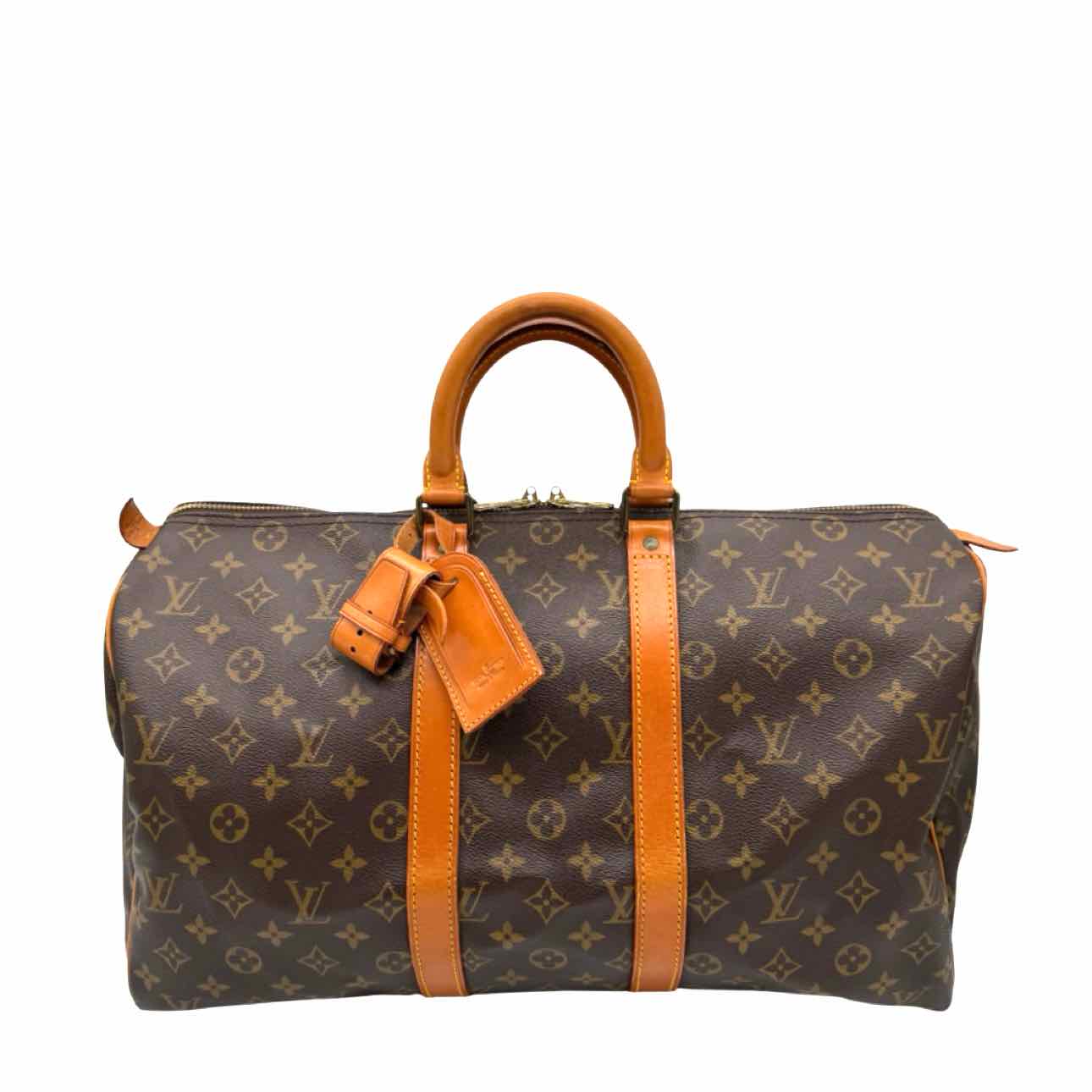 LOUIS VUITTON Monogram Canvas Keepall 45 Duffle Bag