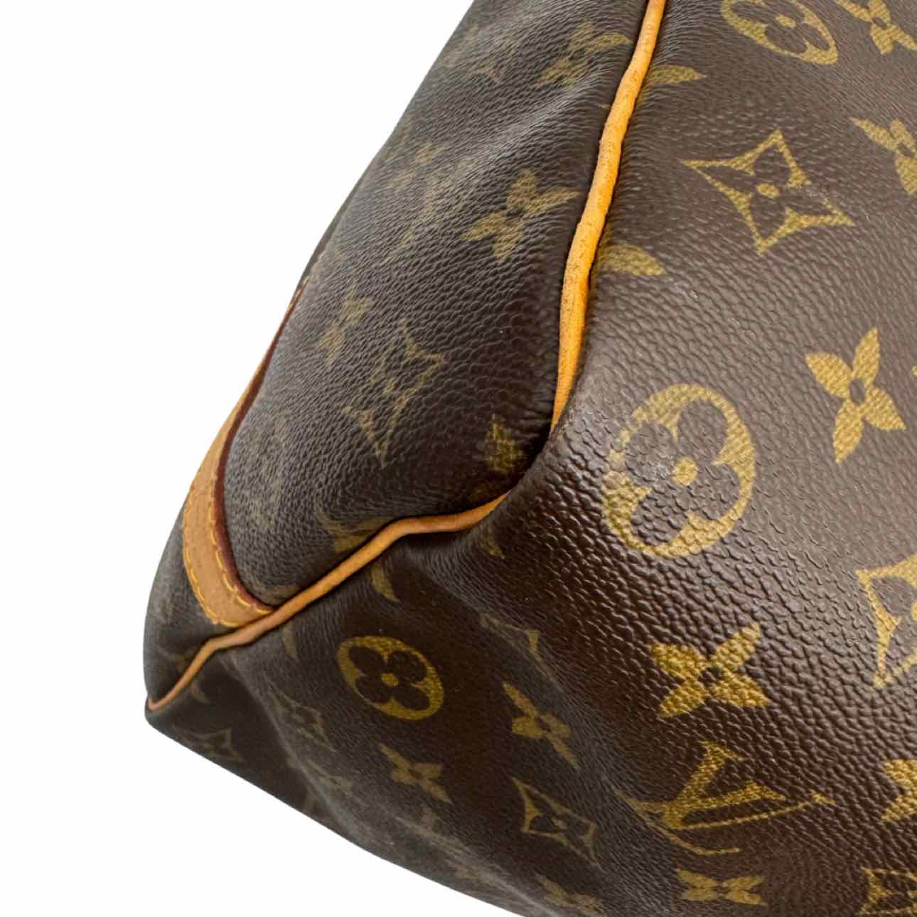 LOUIS VUITTON Monogram Canvas Keepall Bandouliere 50 Brown