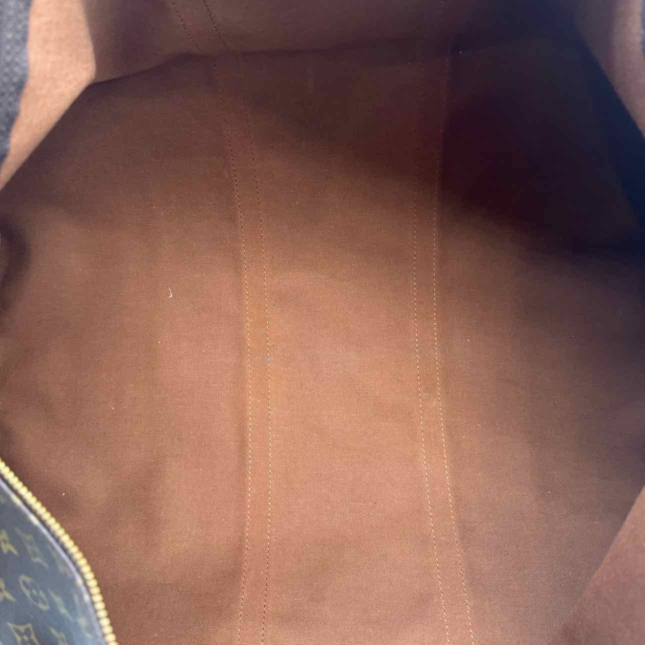 LOUIS VUITTON Monogram Canvas Keepall Bandouliere 60