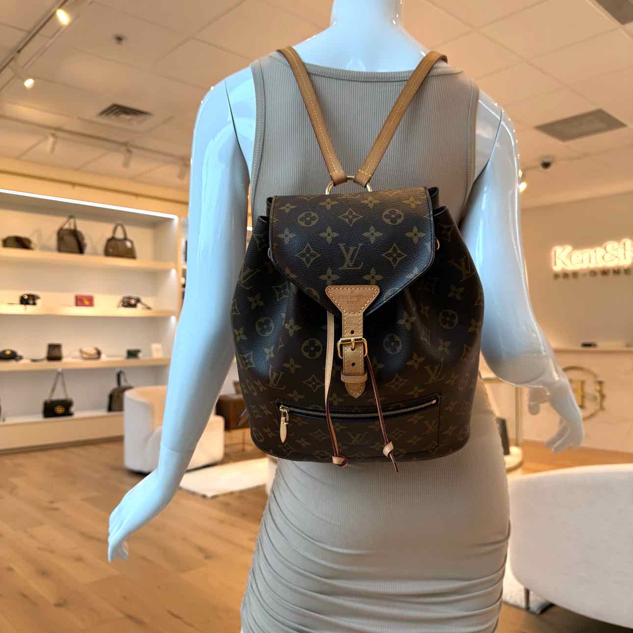 LOUIS VUITTON Monogram Canvas Montsouris NM Backpack