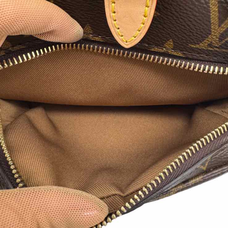 LOUIS VUITTON Monogram Canvas Montsouris PM Brown Backpack