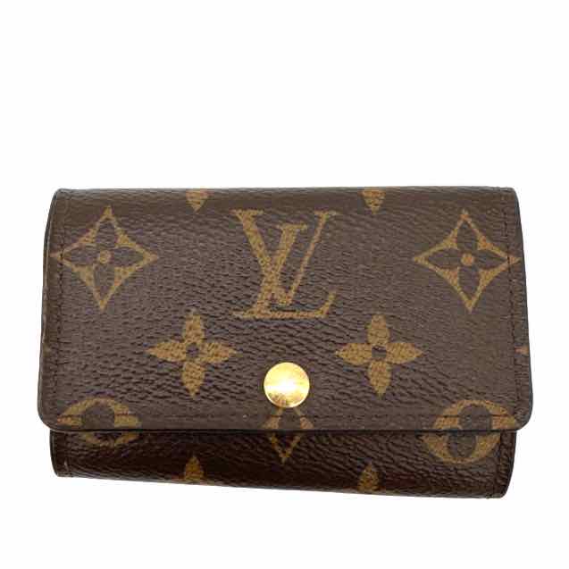 LOUIS VUITTON Monogram Canvas Multiclet 6 Ring Key Case (Pre-Owned)