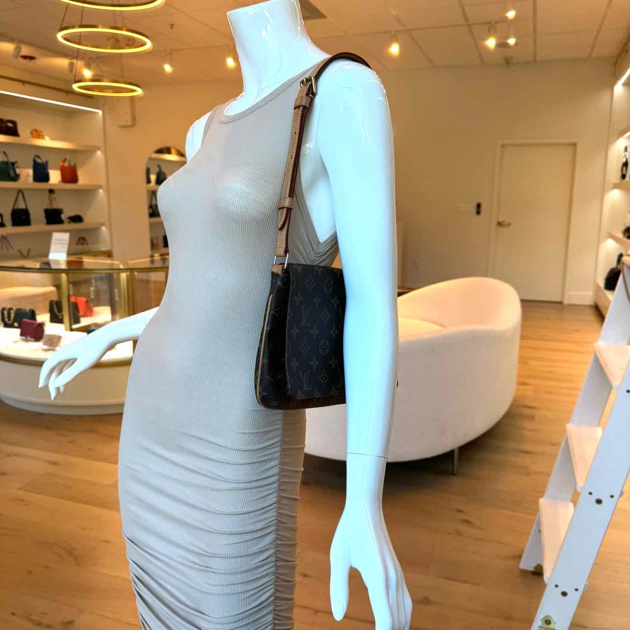 LOUIS VUITTON Monogram Canvas Musette Tango Shoulder Bag