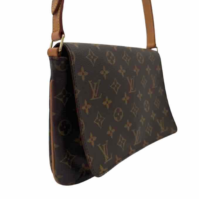 LOUIS VUITTON Monogram Canvas Musette Tango Shoulder Bag