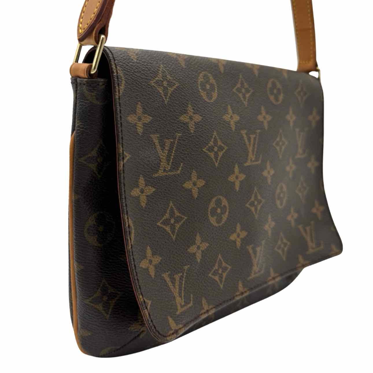LOUIS VUITTON Monogram Canvas Musette Tango Shoulder Bag
