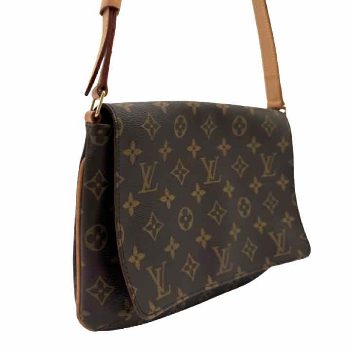 LOUIS VUITTON Monogram Canvas Musette Tango Shoulder Bag