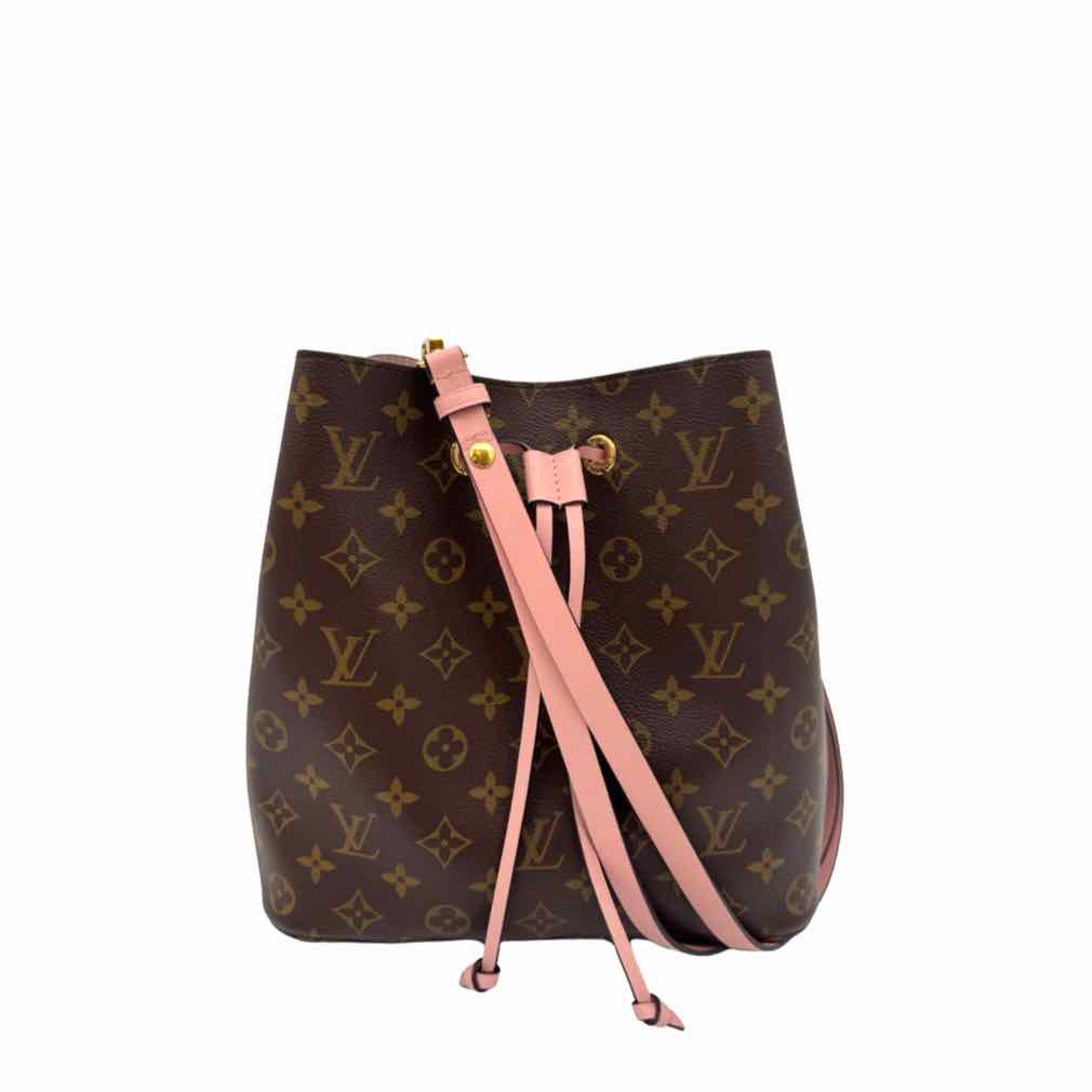 LOUIS VUITTON Monogram Canvas Neonoe MM Rose (Pre-Owned)