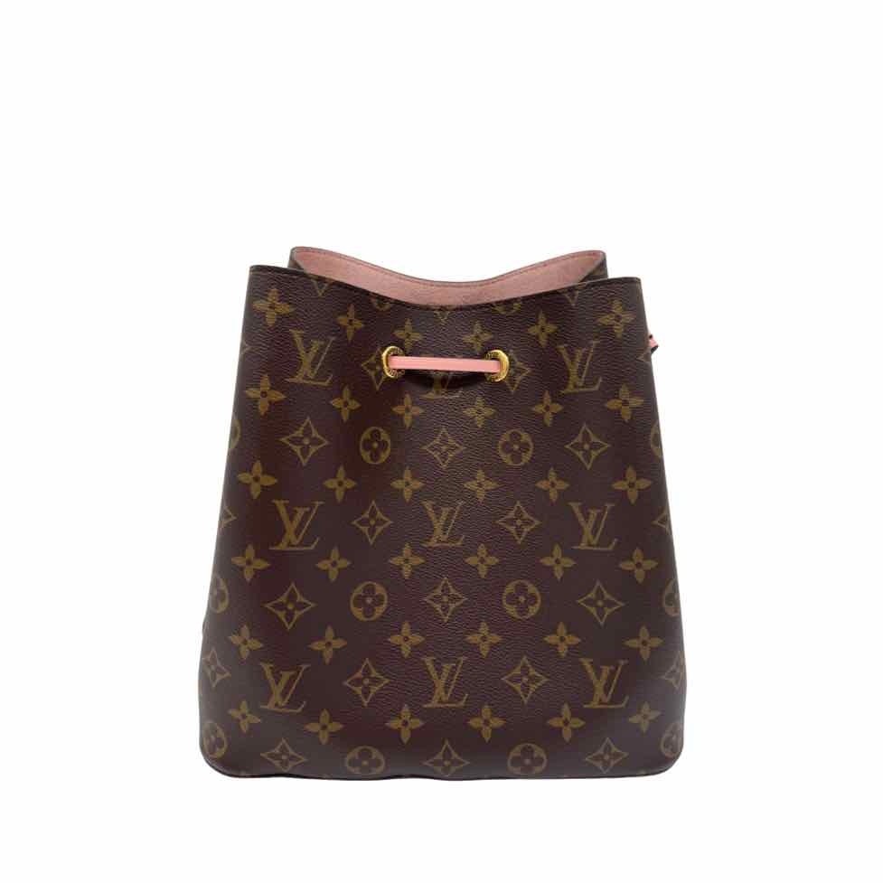 LOUIS VUITTON Monogram Canvas Neonoe MM Rose (Pre-Owned)
