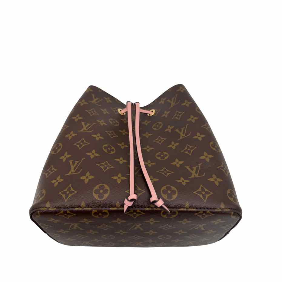 LOUIS VUITTON Monogram Canvas Neonoe MM Rose (Pre-Owned)