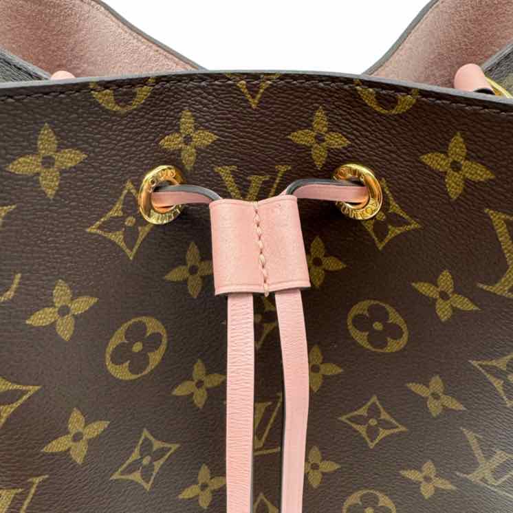 LOUIS VUITTON Monogram Canvas Neonoe MM Rose (Pre-Owned)