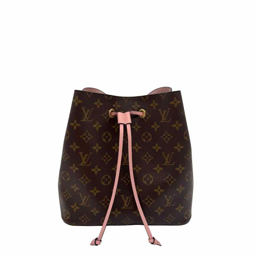 LOUIS VUITTON Monogram Canvas Neonoe MM Rose (Pre-Owned)